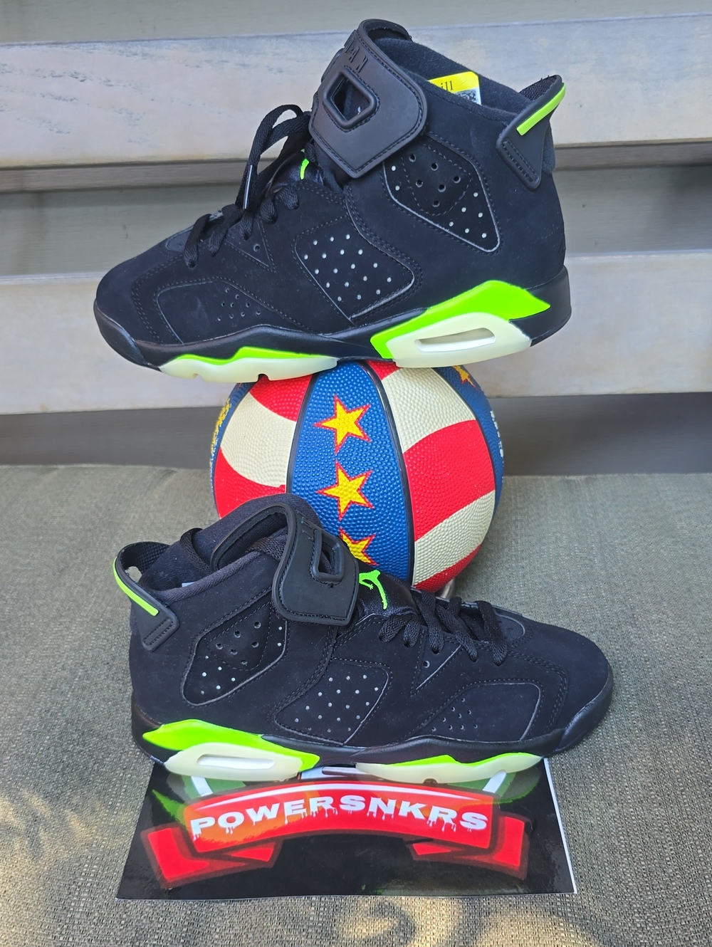 JORDAN 6 RETRO GS ELECTRIC GREEN